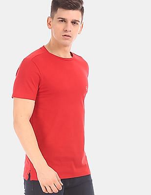 mens red tommy hilfiger t shirt