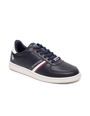 U S Polo Assn Men Alco 2.0 Navy All Day Sneakers