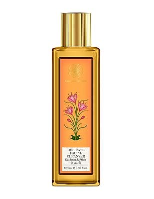 forest essentials neem saffron face wash