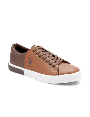 U S Polo Assn Men Round Toe Panal Sneakers