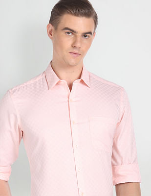 Arrow Micro Check Cotton Shirt