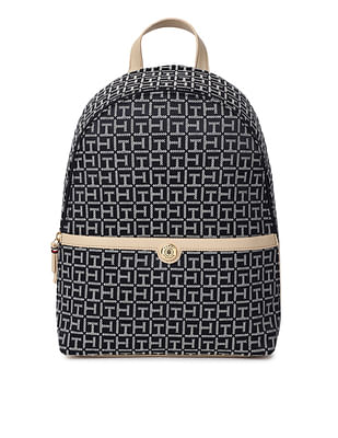 Tommy Hilfiger Monogram Jacquard Wilder Dome Backpack