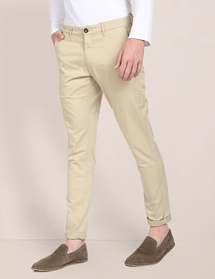 U S Polo Assn Austin Trim Fit Stretch Chinos