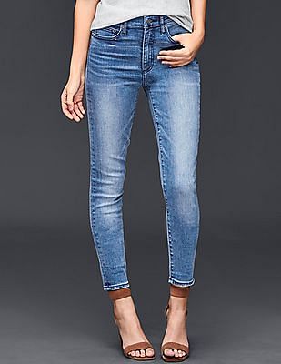 gap true skinny high rise jeans