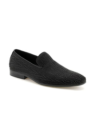 Arrow Embellished Thorens Slip On Shoes