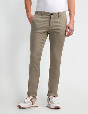 Arrow Sports Cotton Stretch Autopress Chinos