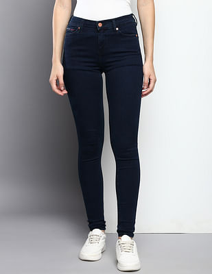 Tommy Hilfiger Nora Skinny Fit Mid Rise Jeans