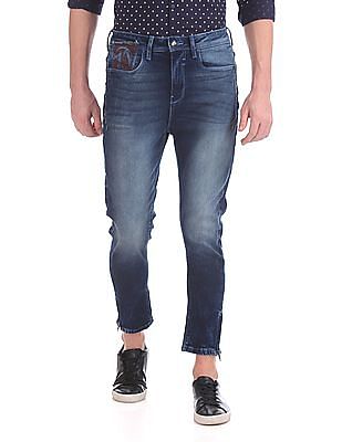 carrot cropped jeans