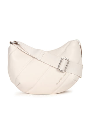 Calvin Klein Quilted Crescent Crossbody Bag