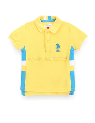 U S Polo Assn Kids Boys Brand Embroidered Cotton Polo Shirt