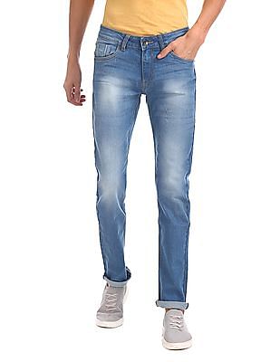 skinny fit low rise jeans