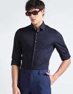 Plain Cotton Calvin Klein Mens Formal Shirts Wholesale at Rs 450 in Pune