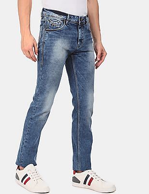 Flying Machine Mid Rise Slim Tapered Michael Fit Jeans