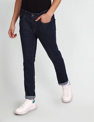 Flying Machine Mid Rise Michael Slim Tapered Fit Jeans