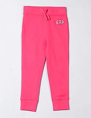 baby pink track pants