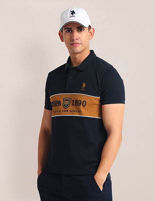 U S Polo Assn Slim Fit Embroidered Polo Shirt