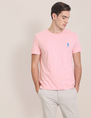 U S Polo Assn Iconic Heathered T-Shirt