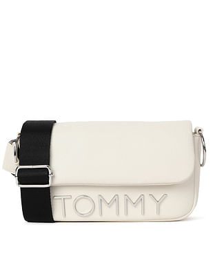 Tommy Hilfiger Metallic Logo Sling Bag