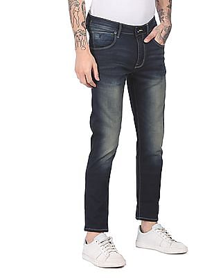 Flying Machine Mid Rise Michael Slim Tapered Fit Jeans