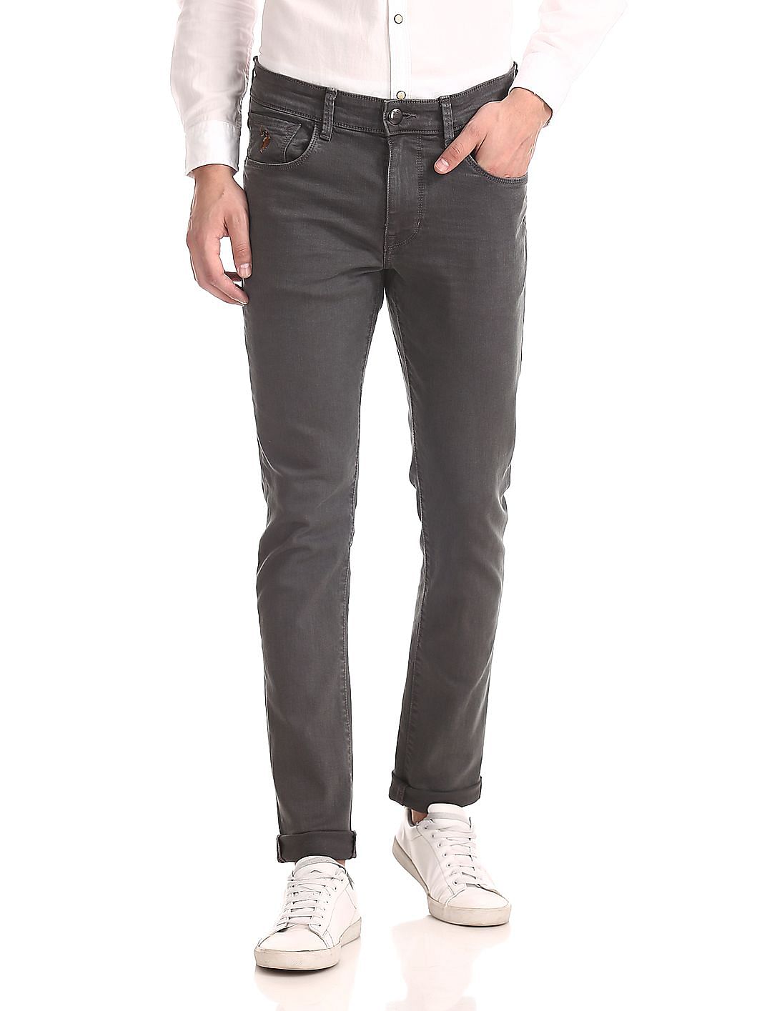 Buy Men Brandon Slim Tapered Fit Rinsed Jeans online at NNNOW.com