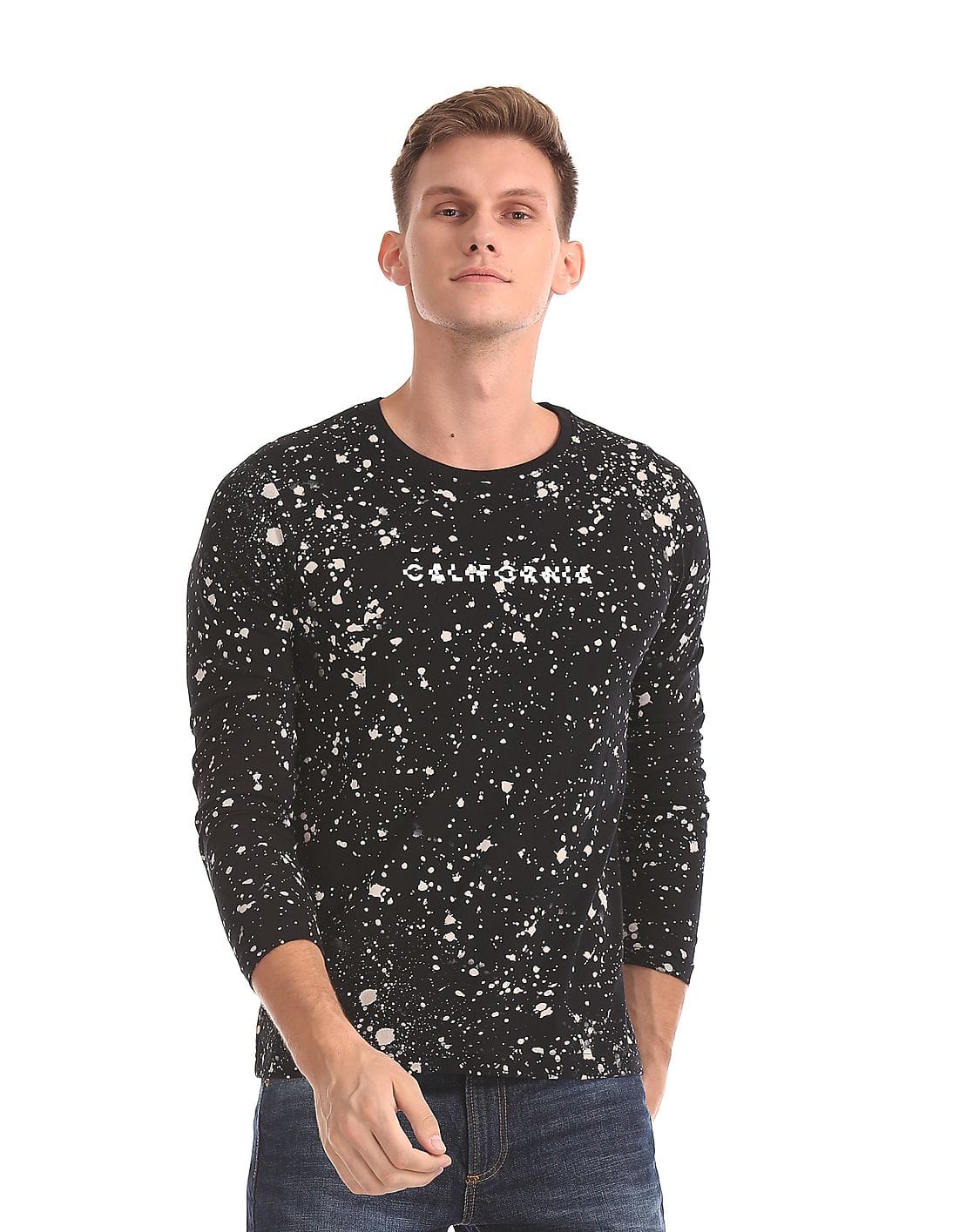 Buy Ruggers Printed Long Sleeve T-Shirt 