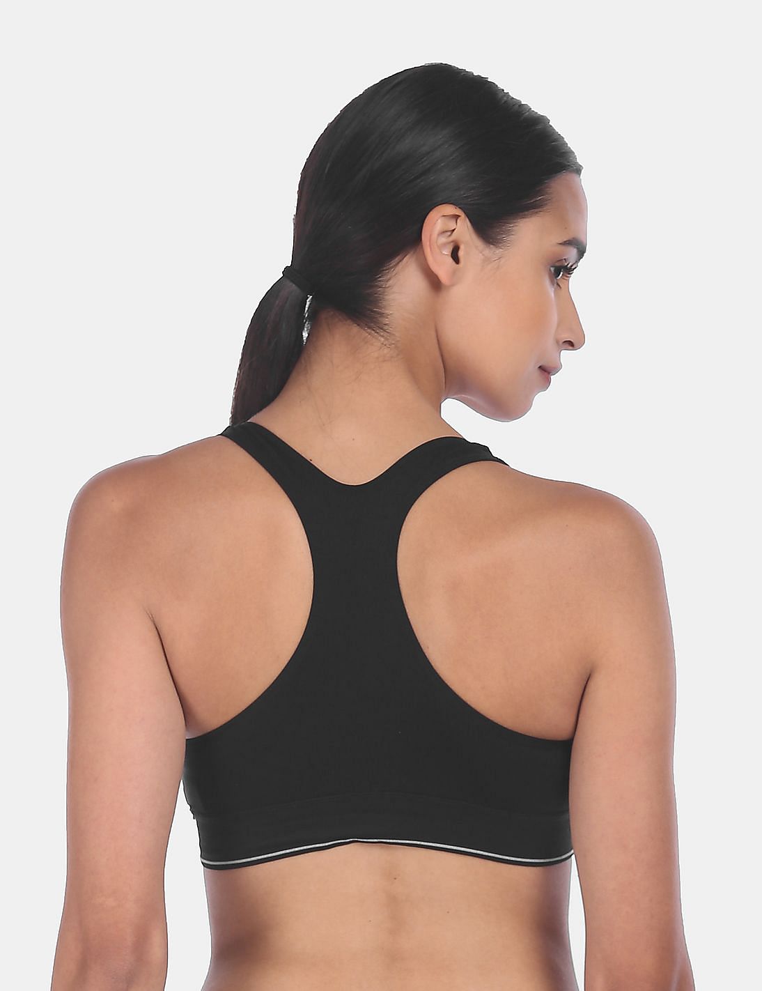 Buy Aeropostale Non Padded Polyester Sports Bra - Multi Online at Low  Prices in India 