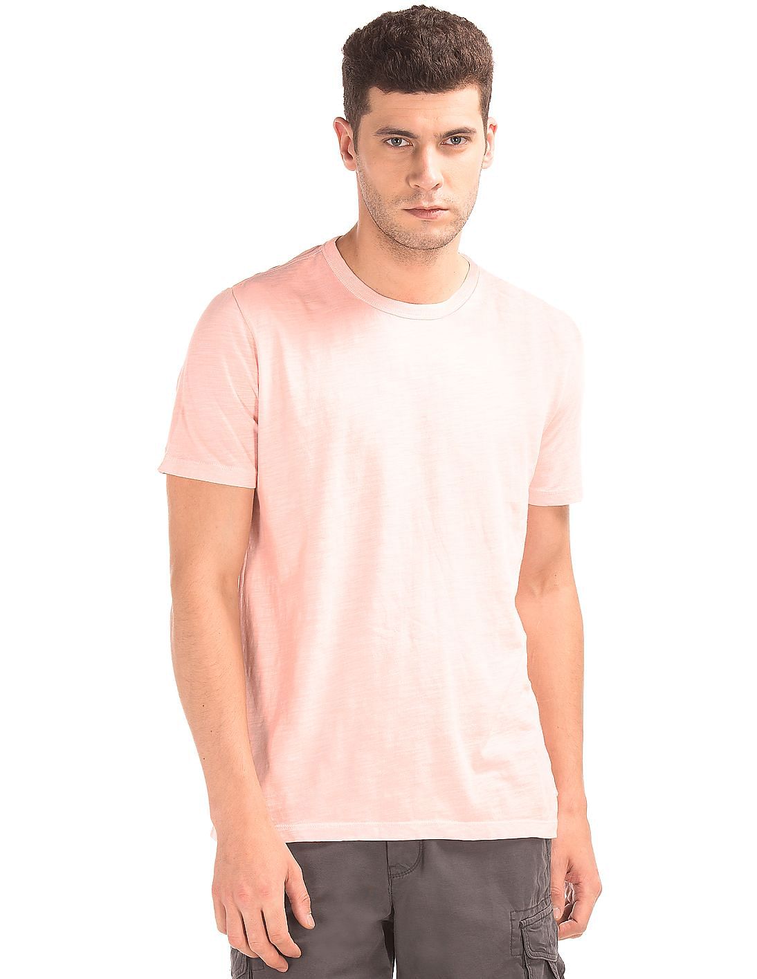 gap slub jersey crew