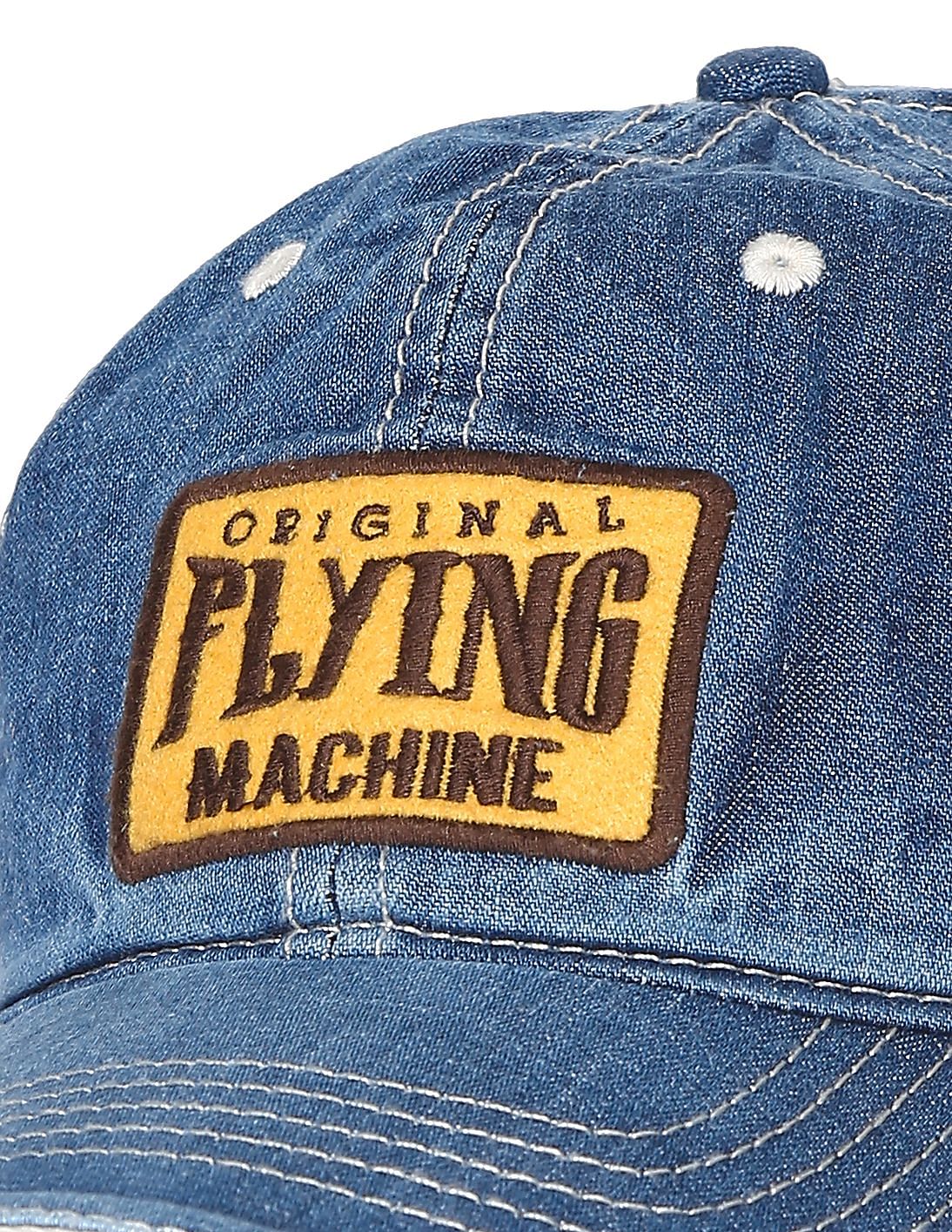Buy Flying Machine Crew Neck Brand Print Cotton Sweatshirt - NNNOW.com