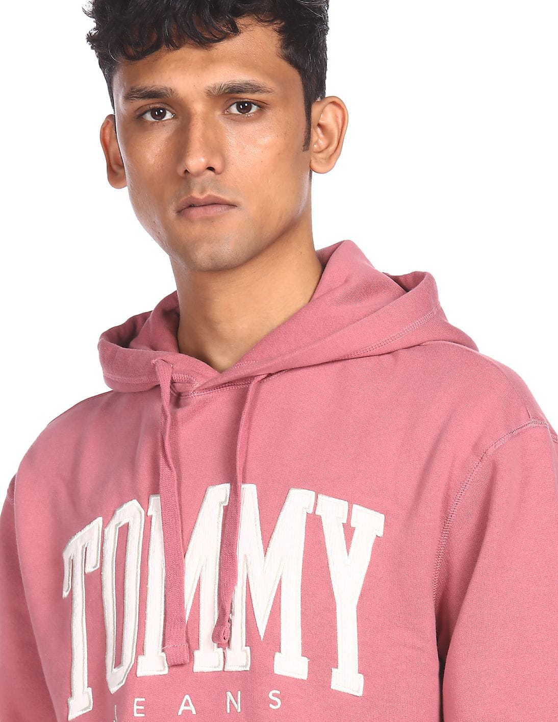 Tommy Jeans Tommy Hilfiger Print Hoodie Pink Hoodie Tommy Jeans