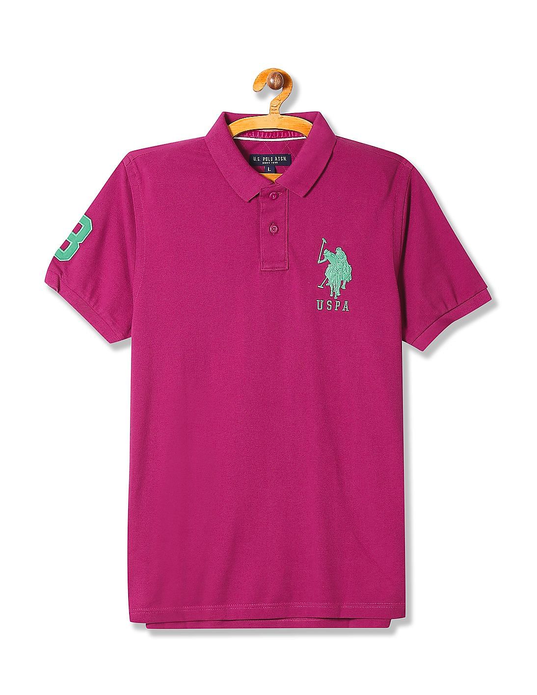 Buy U.S. Polo Assn. Short Sleeve Appliqued Polo Shirt - NNNOW.com