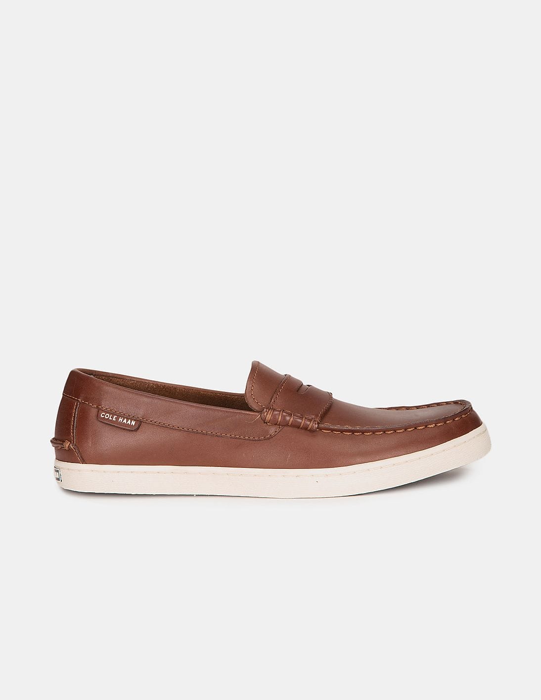 Buy Cole Haan Brown Pinch Weekender Loafers - NNNOW.com display picture 1