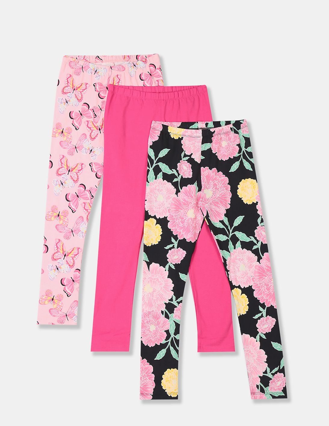 thumbnail image 2 of The Children's Place,Leggings 4-Pack,Eight Danielle 2 of 13