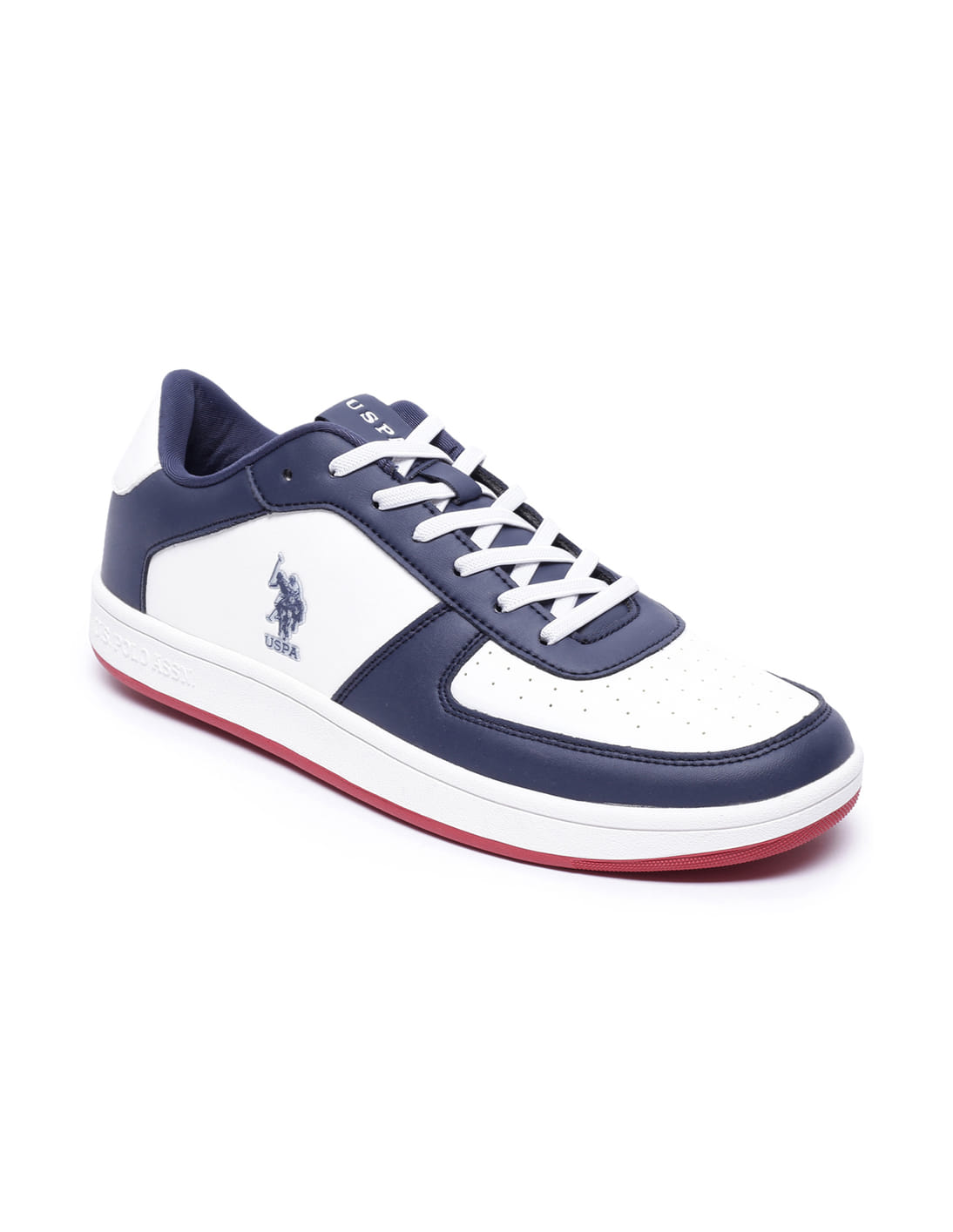 U.S. POLO ASSN. Blue Polyester Men's Sneaker