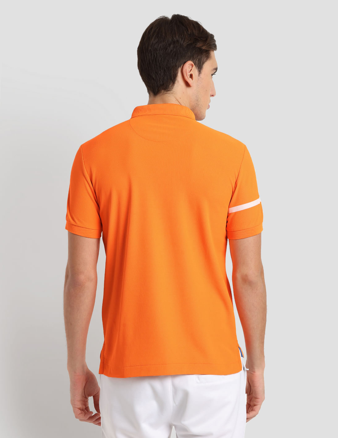 Buy U.S. Polo Assn. Polyester Zipper Sport Polo Shirt - NNNOW.com