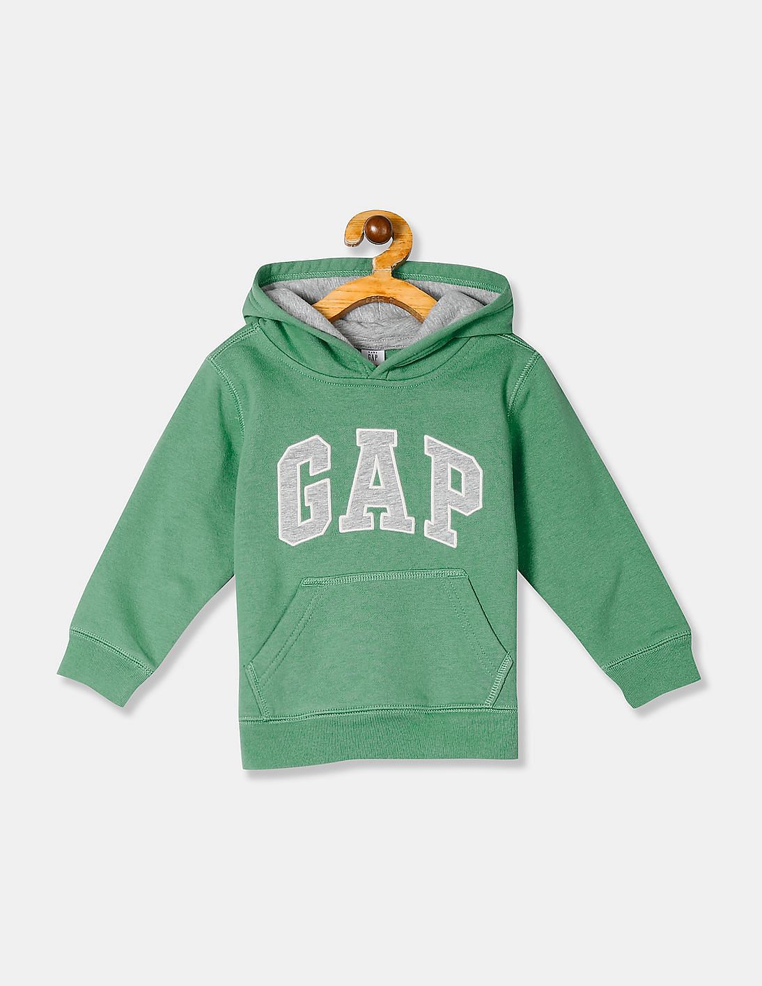 Buy GAP Boys Boys Green Brand Logo Hoodie Sweatshirt - NNNOW.com