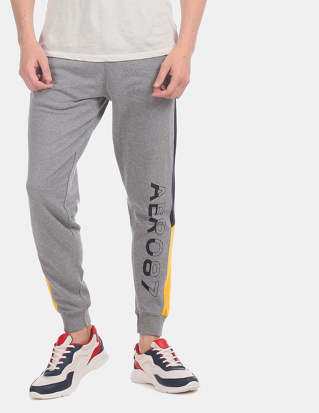 grey colour joggers