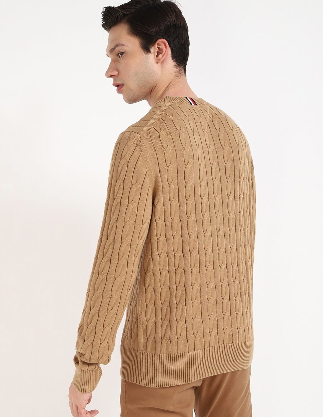 Buy Tommy Hilfiger Cable-Knit Regular-Fit Cotton Sweater - NNNOW.com