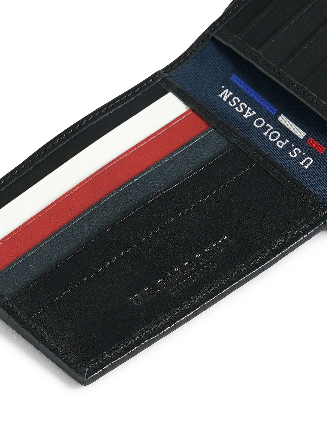 Buy U.S. Polo Assn. Bi Fold Debossed Wallet NNNOW