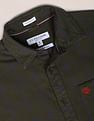U.S. Polo Assn. Windowpane Check Premium Cotton Casual Shirt
