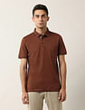 Arrow Solid Pure Cotton Polo Shirt