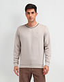 Arrow Textured Regular Fit Sweatshirt