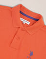 U.S. Polo Assn. Solid Slim Fit Polo Shirt