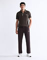 USPA Active Solid Slim Fit Polo Shirt