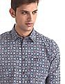 U.S. Polo Assn. Denim Co. Spread Collar Printed Shirt