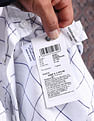U.S. Polo Assn. Windowpane Check Tailored Fit Linen Shirt
