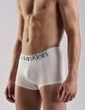 Calvin Klein Underwear Low Rise Solid Off-White Trunks