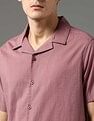 Arrow Sport Solid Regular Fit Night Is Young Shirt