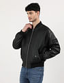 Calvin Klein Jeans Relaxed Fit Leather Jacket