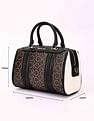 Calvin Klein Logo Brown Pvc Handbag