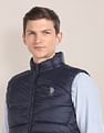 U.S. Polo Assn. Concealed Hood Sleeveless Jacket